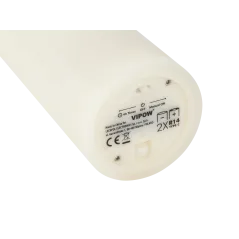 Świeca woskowa LED średnia ivory