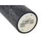 Świeca woskowa LED średnia rustic black