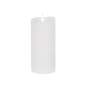 Świeca woskowa LED średnia rustic white