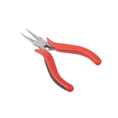Szczypce mini 120mm okrągłe SILVER SV42307