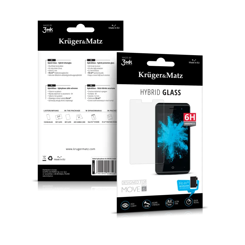 Szkło hybrydowe Kruger&Matz do Move 6 mini