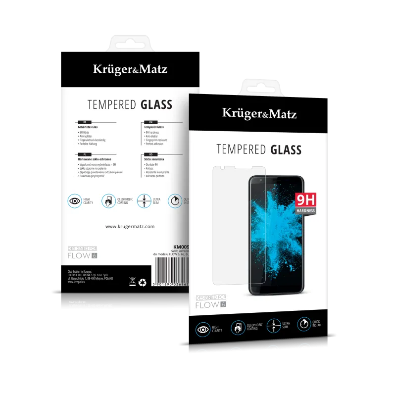 Szkło ochronne do modelu FLOW 6, 6S, 6Lite