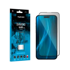 Szkło ochronne MyScreen DIAMOND GLASS LITE edge FULL GLUE czarne Apple iPhone 14 6.1"