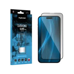 Szkło ochronne MyScreen DIAMOND GLASS LITE edge FULL GLUE czarne Apple iPhone 14 Pro 6.1"