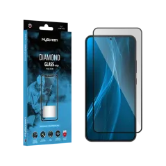 Szkło ochronne MyScreen DIAMOND GLASS LITE edge FULL GLUE czarne Samsung Galaxy S22/S23