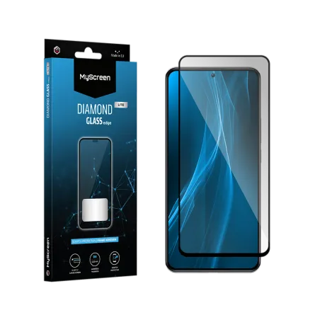 Szkło ochronne MyScreen DIAMOND GLASS LITE edge FULL GLUE Samsung Galaxy A14 4G/5G/M14