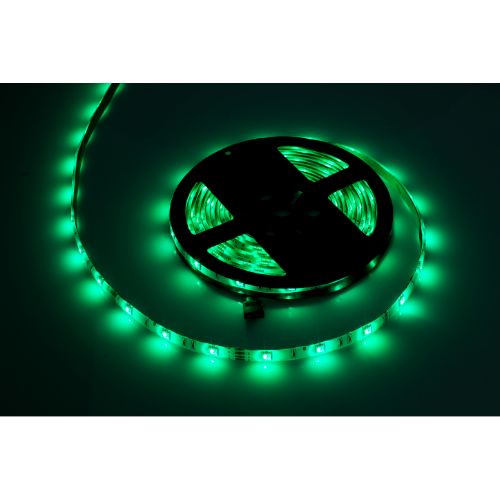 Sznur diodowy 5m Rebel RGB(150x5050 SMD), wodoodporny -- białe PCB Sznur diodowy 5m Rebel RGB(150x5050 SMD), wodoodporny -- białe PCB