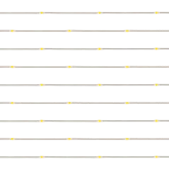 Sznur oświetleniowy świąteczny LED 10m – 100 diod, 8 trybów