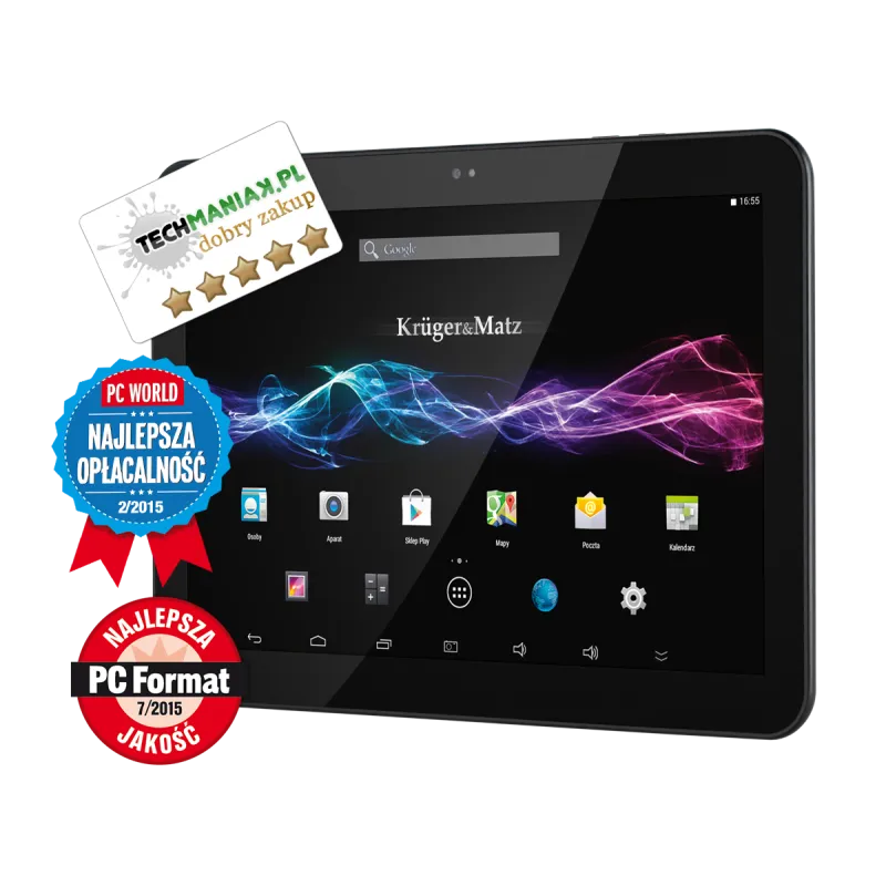 Tablet Kruger&Matz 10,1" EAGLE 1065 z wbudowanym modemem 3G Tablet Kruger&Matz 10,1" EAGLE 1065 z wbudowanym modemem 3G