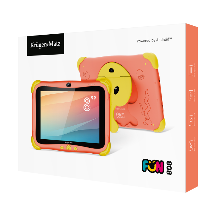 Tablet Kruger&Matz FUN 808 red Tablet Kruger&Matz FUN 808 red