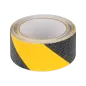Taśma antypoślizgowa REBEL (0,75 mm x 50 mm x 5 m) czarno-żółta Taśma antypoślizgowa REBEL (0,75 mm x 50 mm x 5 m) czarno-żółta