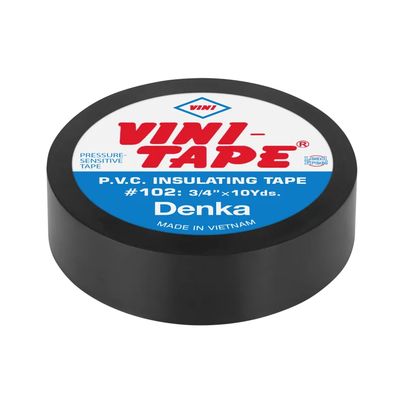 Taśma izolacyjna VINI-Japan 102 0.15x19x10 czarna Taśma izolacyjna VINI-Japan 102 0.15x19x10 czarna