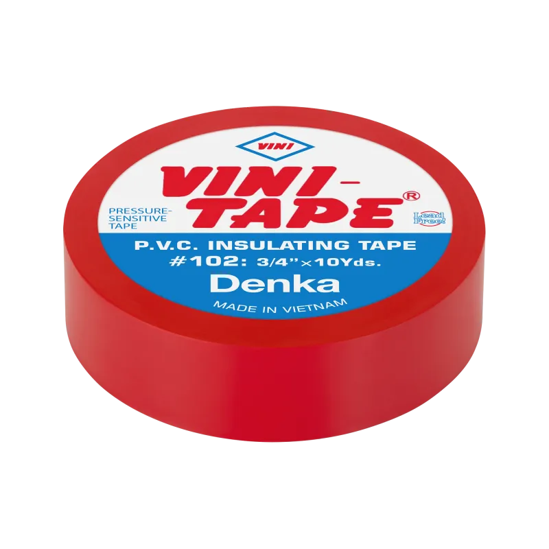 Taśma izolacyjna VINI-Japan 102 0.15x19x10 czerwona