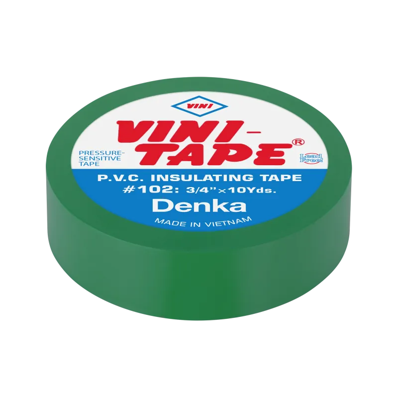 Taśma izolacyjna VINI-Japan 102 0.15x19x10 zielona Taśma izolacyjna VINI-Japan 102 0.15x19x10 zielona
