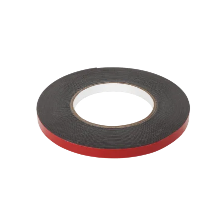 Taśma piankowa dwustronna REBEL (1 mm x 10 mm x 10 m) czarna