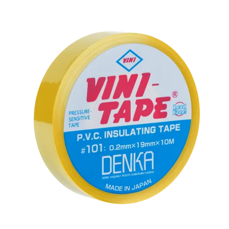 Taśma VINI 101 0,2x19x10 klejąca żółta