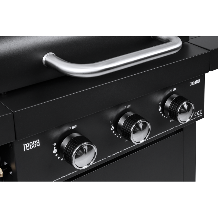 Teesa BBQ 3000 Grill gazowy - 3 palniki Teesa BBQ 3000 Grill gazowy - 3 palniki