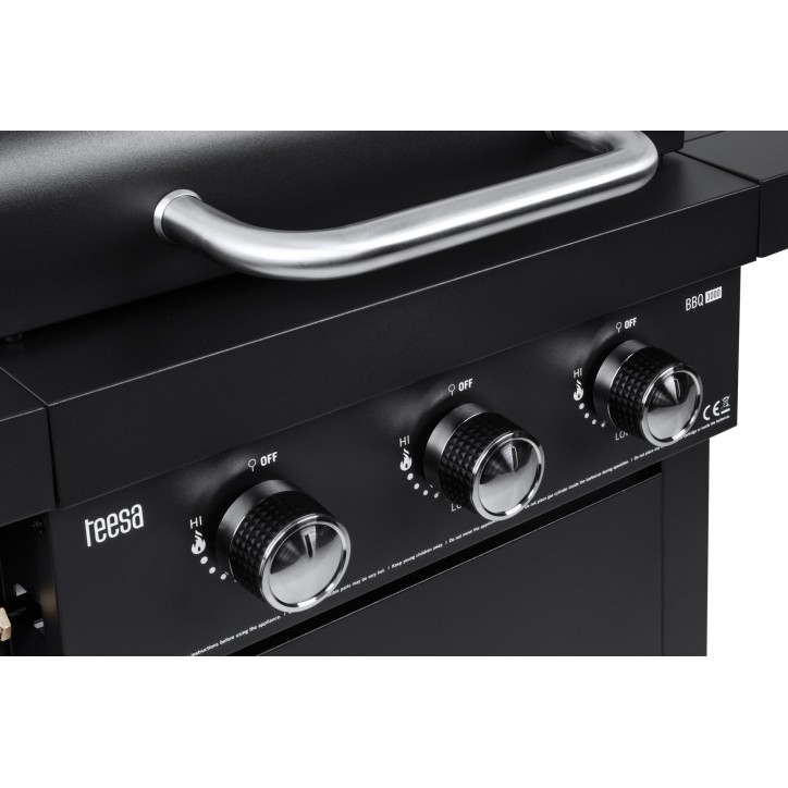 Teesa BBQ 3000 Grill gazowy - 3 palniki Teesa BBQ 3000 Grill gazowy - 3 palniki