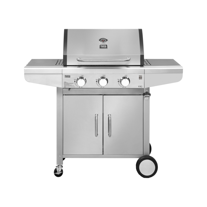 Teesa BBQ 3000 Master Grill gazowy - 3 palniki Teesa BBQ 3000 Master Grill gazowy - 3 palniki