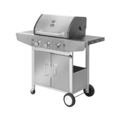 Teesa BBQ 3001 Master Grill gazowy - 3 palniki- miejsce na butlę