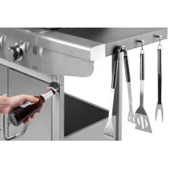 Teesa BBQ 3001 Master Grill gazowy - 3 palniki- miejsce na butlę