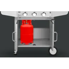 Teesa BBQ 3001 Master Grill gazowy - 3 palniki- miejsce na butlę