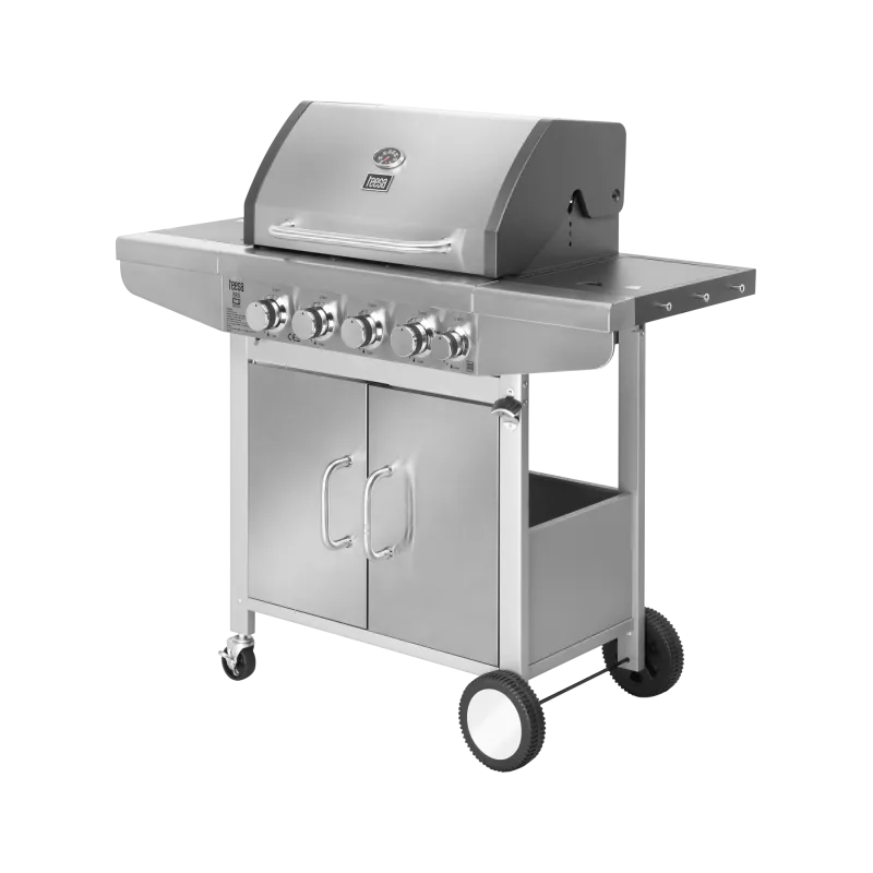 Teesa BBQ 5001 Master Grill gazowy - 5 palinków - miejsce na butlę Teesa BBQ 5001 Master Grill gazowy - 5 palinków - miejsce na butlę