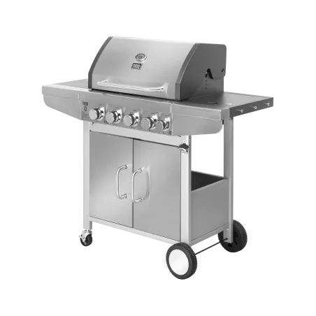 Teesa BBQ 5001 Master Grill gazowy - 5 palinków - miejsce na butlę