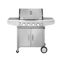 Teesa BBQ 5001 Master Grill gazowy - 5 palinków - miejsce na butlę