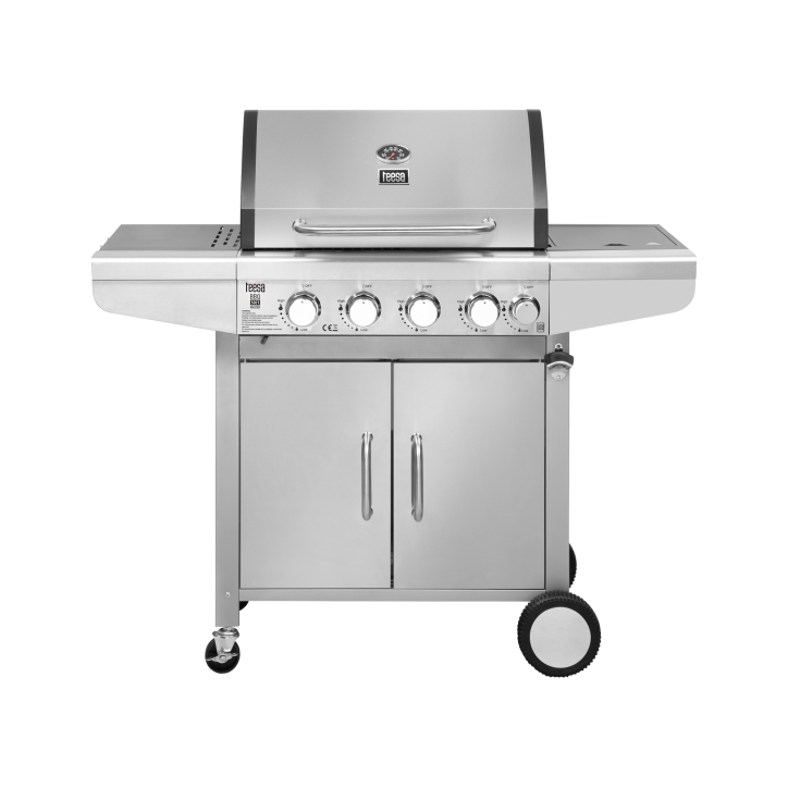 Teesa BBQ 5001 Master Grill gazowy - 5 palinków - miejsce na butlę Teesa BBQ 5001 Master Grill gazowy - 5 palinków - miejsce na butlę