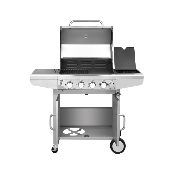Teesa BBQ 5001 Master Grill gazowy - 5 palinków - miejsce na butlę Teesa BBQ 5001 Master Grill gazowy - 5 palinków - miejsce na butlę