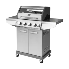 Teesa BBQ 5005 MASTER grill gazowy - 5 palników- miejsce na butlę