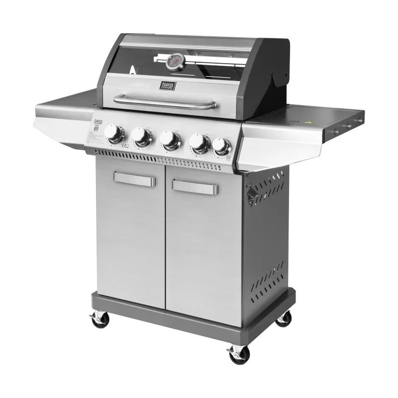 Teesa BBQ 5005 MASTER grill gazowy - 5 palników- miejsce na butlę Teesa BBQ 5005 MASTER grill gazowy - 5 palników- miejsce na butlę