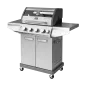 Teesa BBQ 5005 MASTER grill gazowy - 5 palników- miejsce na butlę Teesa BBQ 5005 MASTER grill gazowy - 5 palników- miejsce na butlę