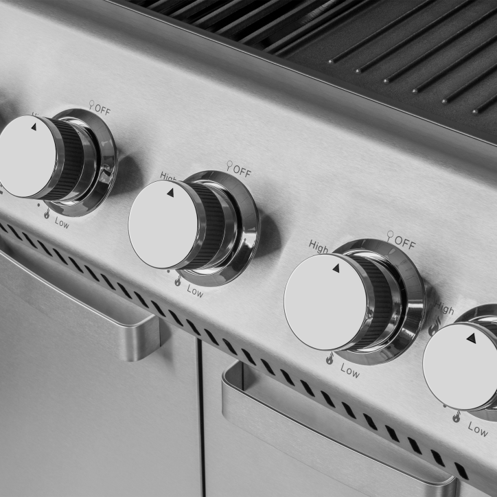 Teesa BBQ 5005 MASTER grill gazowy - 5 palników- miejsce na butlę Teesa BBQ 5005 MASTER grill gazowy - 5 palników- miejsce na butlę