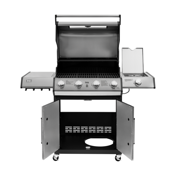Teesa BBQ 5006 MASTER grill gazowy - 5 palników- miejsce na butlę Teesa BBQ 5006 MASTER grill gazowy - 5 palników- miejsce na butlę