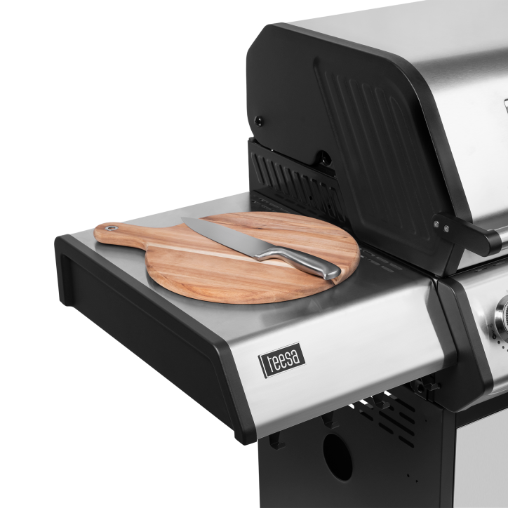 Teesa BBQ 5006 MASTER grill gazowy - 5 palników- miejsce na butlę Teesa BBQ 5006 MASTER grill gazowy - 5 palników- miejsce na butlę