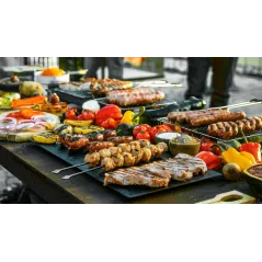 Teesa BBQ 5006 MASTER grill gazowy 5 palników z miejscem na butlę