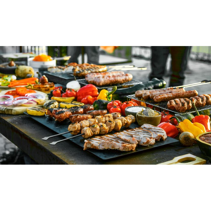 Teesa BBQ 5006 MASTER grill gazowy - 5 palników- miejsce na butlę Teesa BBQ 5006 MASTER grill gazowy - 5 palników- miejsce na butlę