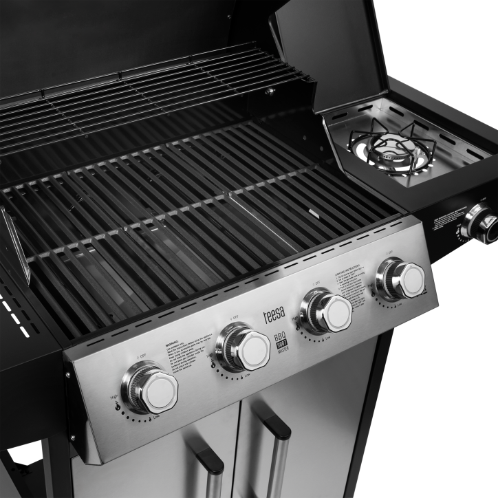 Teesa BBQ 5007 MASTER grill gazowy - 5 palników- miejsce na butlę Teesa BBQ 5007 MASTER grill gazowy - 5 palników- miejsce na butlę