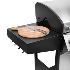 Grill gazowy Teesa BBQ 5007 MASTER - 5 palników, miejsce na butlę
