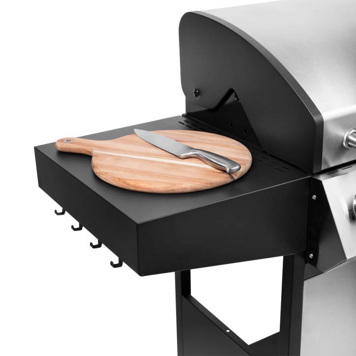 Teesa BBQ 5007 MASTER grill gazowy - 5 palników- miejsce na butlę Teesa BBQ 5007 MASTER grill gazowy - 5 palników- miejsce na butlę