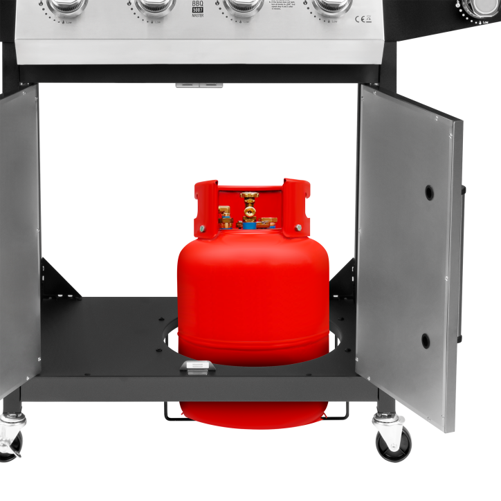 Teesa BBQ 5007 MASTER grill gazowy - 5 palników- miejsce na butlę Teesa BBQ 5007 MASTER grill gazowy - 5 palników- miejsce na butlę