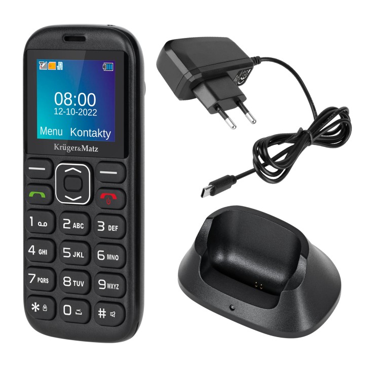 Telefon GSM dla seniora Kruger&Matz Simple 921 Telefon GSM dla seniora Kruger&Matz Simple 921