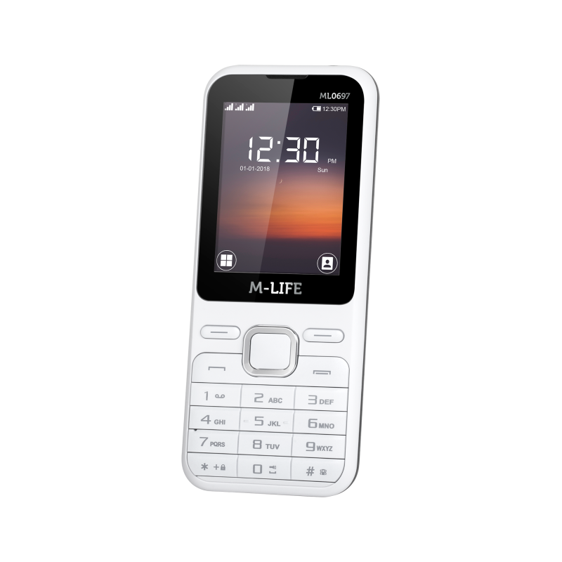 Telefon GSM M-Life ML697 biały