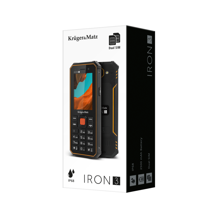 Telefon Kruger&Matz IRON 3 Telefon Kruger&Matz IRON 3