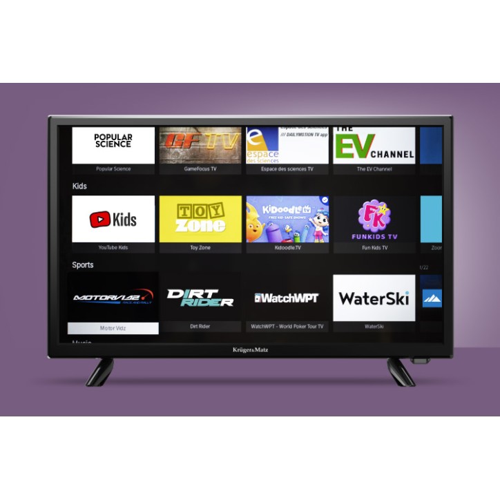 Telewizor 24" Kruger&Matz smart VIDAA DVB-T2 Telewizor 24" Kruger&Matz smart VIDAA DVB-T2