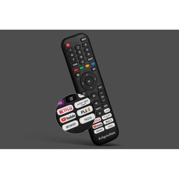 Telewizor 24" Kruger&Matz smart VIDAA DVB-T2 Telewizor 24" Kruger&Matz smart VIDAA DVB-T2