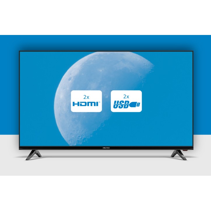 Telewizor Cabletech 40" FHD DVB-T2 H.265 HEVC Telewizor Cabletech 40" FHD DVB-T2 H.265 HEVC