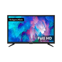 Telewizor Kruger&Matz 22" FHD DVB-T2 H.265 230/12V